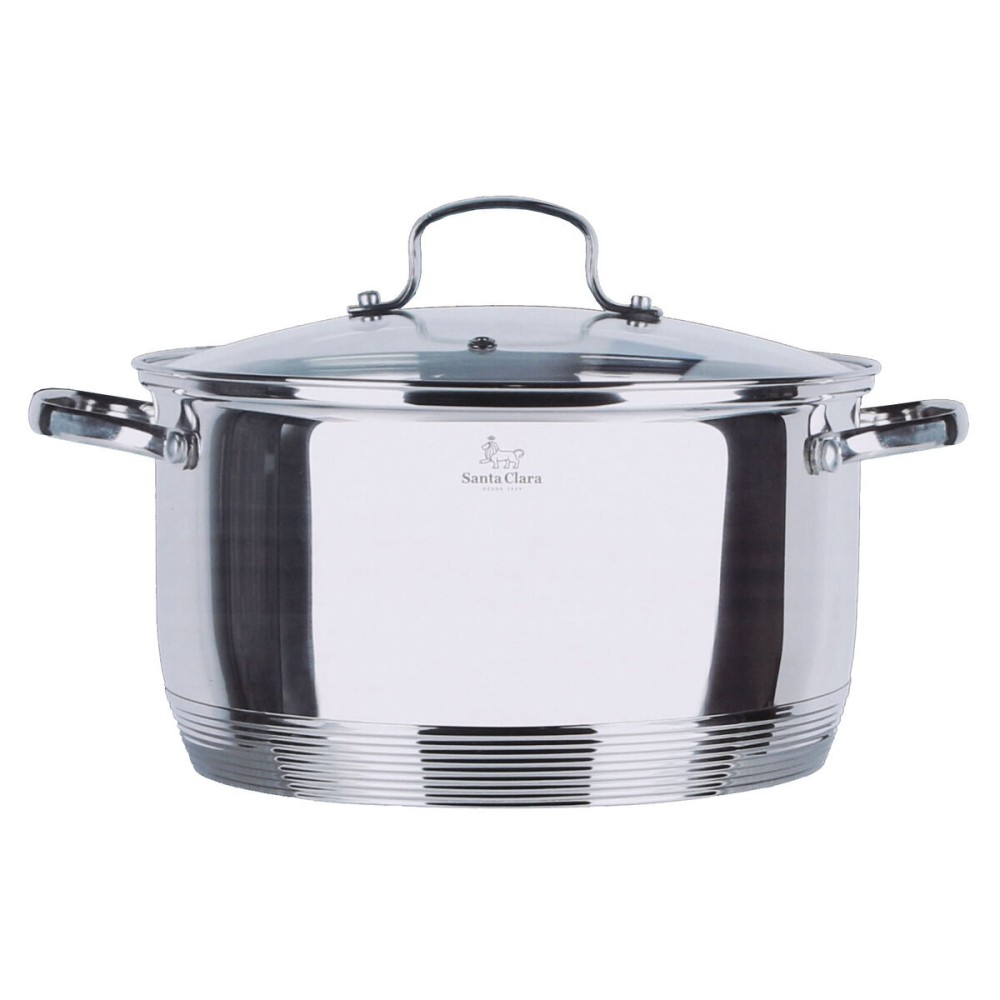 Casserole with lid Santa Clara Ø 22 x 30 x 11 cm (2 Units)