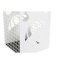 Regenschirmständer DKD Home Decor Schwarz Metall Weiß (19.5 x 20 x 47.5 cm) (2 pcs)