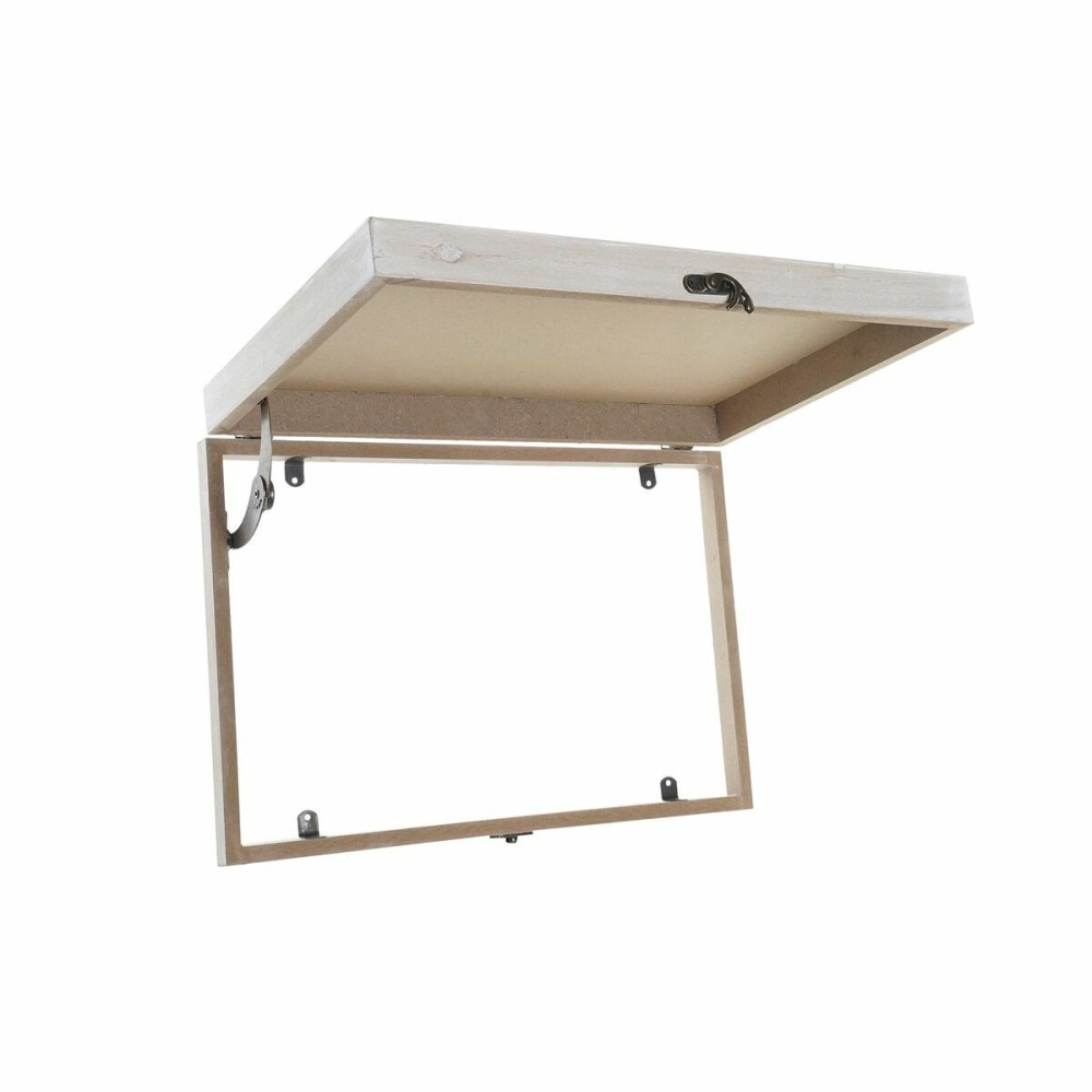 Cover DKD Home Decor Buddha Counter 46,5 x 6 x 31,5 cm 2 Units MDF Wood