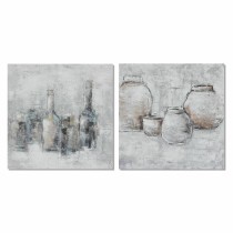Bild DKD Home Decor 100 x 2,8 x 100 cm Vase Traditionell (2 Stück)