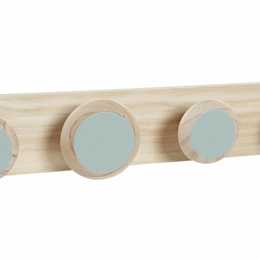 Wandgarderobe DKD Home Decor Kunststoff Holz MDF Tropical 48 x 6 x 7,5 cm (2 Stück)