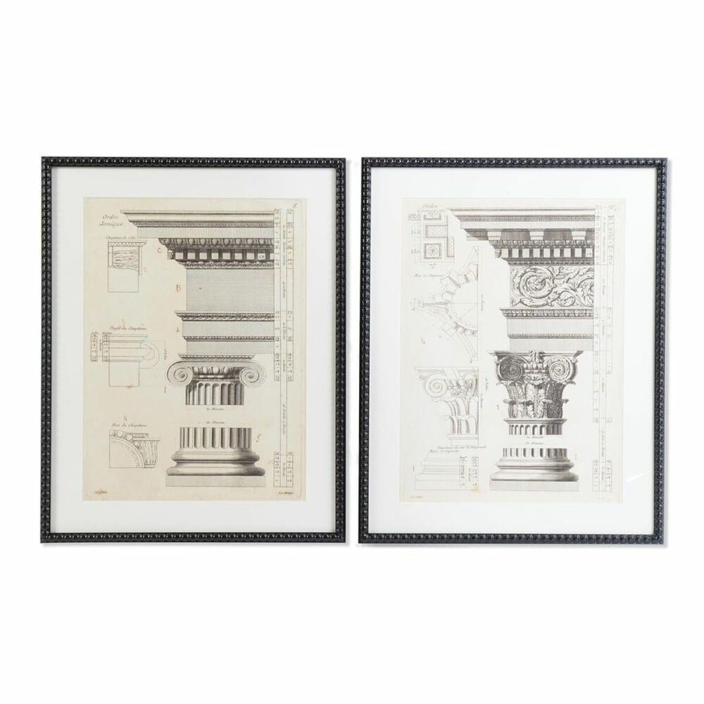 Bild DKD Home Decor 60 x 3 x 76 cm Neoklassisch (2 Stück)