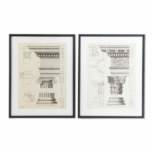 Bild DKD Home Decor 60 x 3 x 76 cm Neoklassisch (2 Stück)