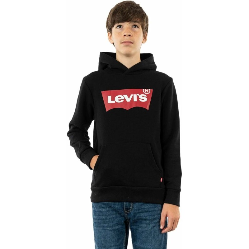 Sweat à capuche enfant Levi's 9E8778-023 Noir