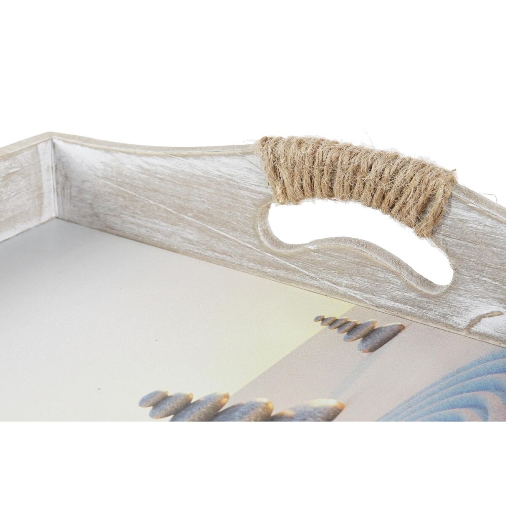 Tablettset DKD Home Decor 40 x 30 x 6 cm Holz MDF (2 Stück)