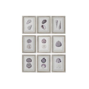 Painting Home ESPRIT Coral 35 x 2 x 45 cm (9Units)