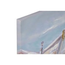 Painting Home ESPRIT Birds Mediterranean 80 x 3 x 80 cm (2 Units)