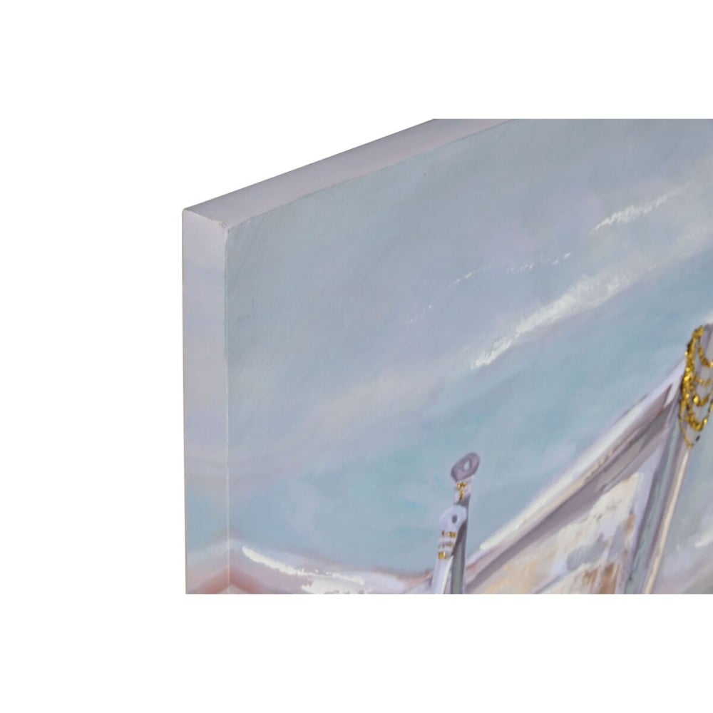 Cadre Home ESPRIT Oiseaux méditerranéen 80 x 3 x 80 cm (2 Unités)