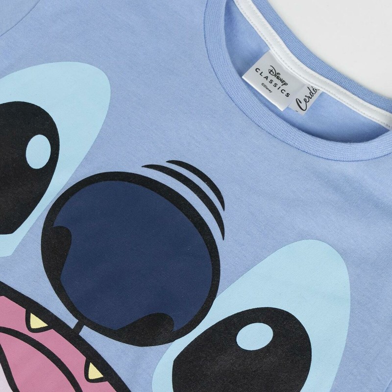 Children's Pyjama Stitch Blue