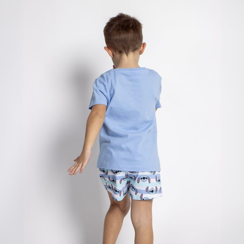 Children's Pyjama Stitch Blue