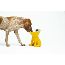 Mangeoire pour chiens United Pets Elisabeth Yellow Acier inoxydable Polyéthylène 1 L