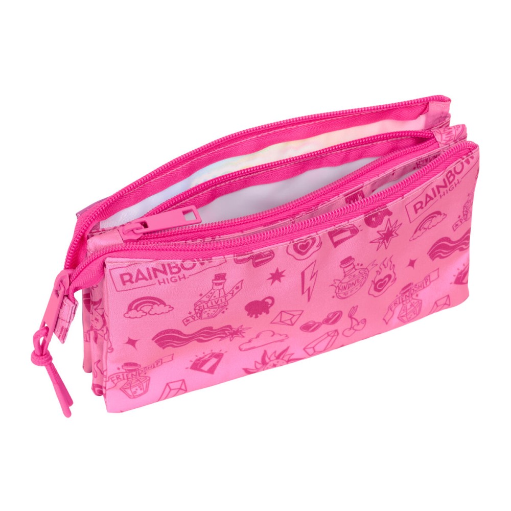 Holdall Rainbow High Shine Multicolour 22 x 12 x 3 cm