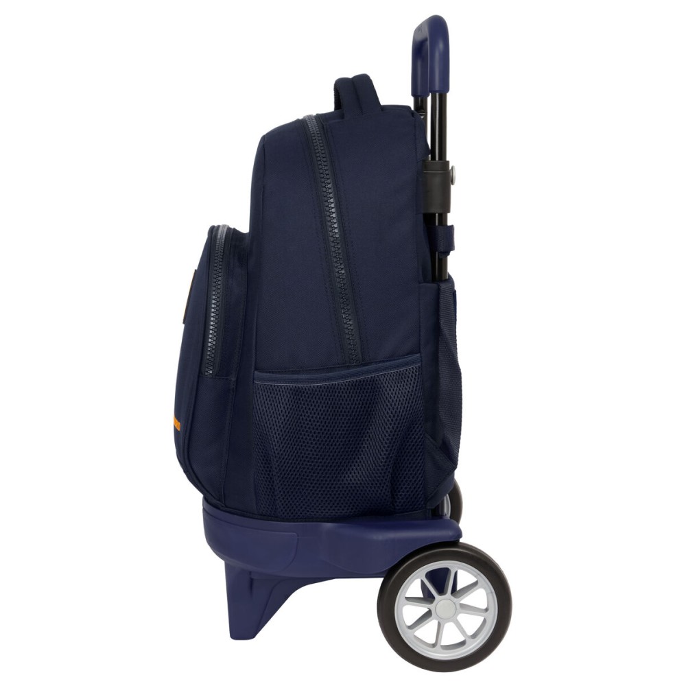 Cartable à roulettes Real Madrid C.F. Blue marine 33 x 45 x 22 cm
