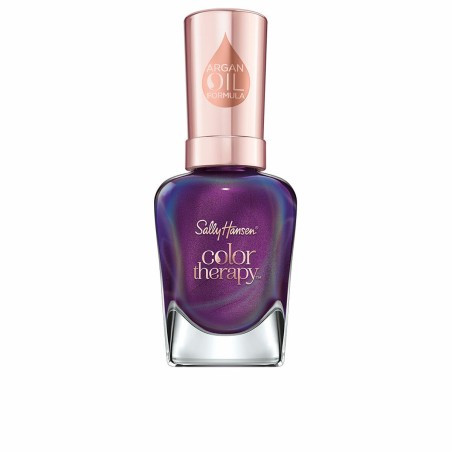 vernis à ongles Sally Hansen Color Therapy Sheer Nº 402 Plum Euphoria 14,7 ml