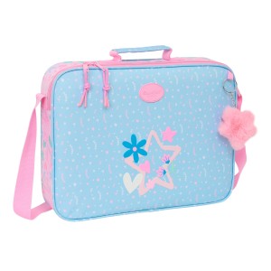 Schultasche BlackFit8 Smile Rosa Hellblau 38 x 28 x 6 cm
