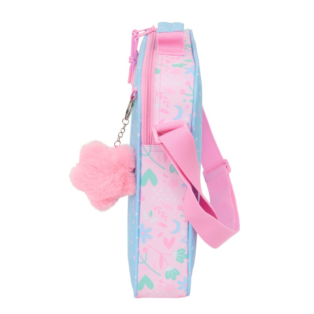 Schultasche BlackFit8 Smile Rosa Hellblau 38 x 28 x 6 cm