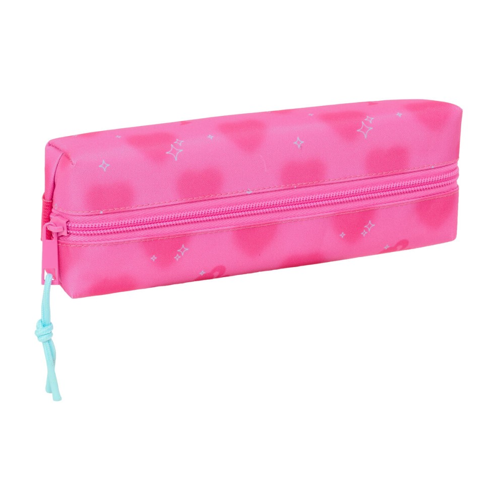 Holdall Barbie Corazones Pink 22 x 4 x 7 cm