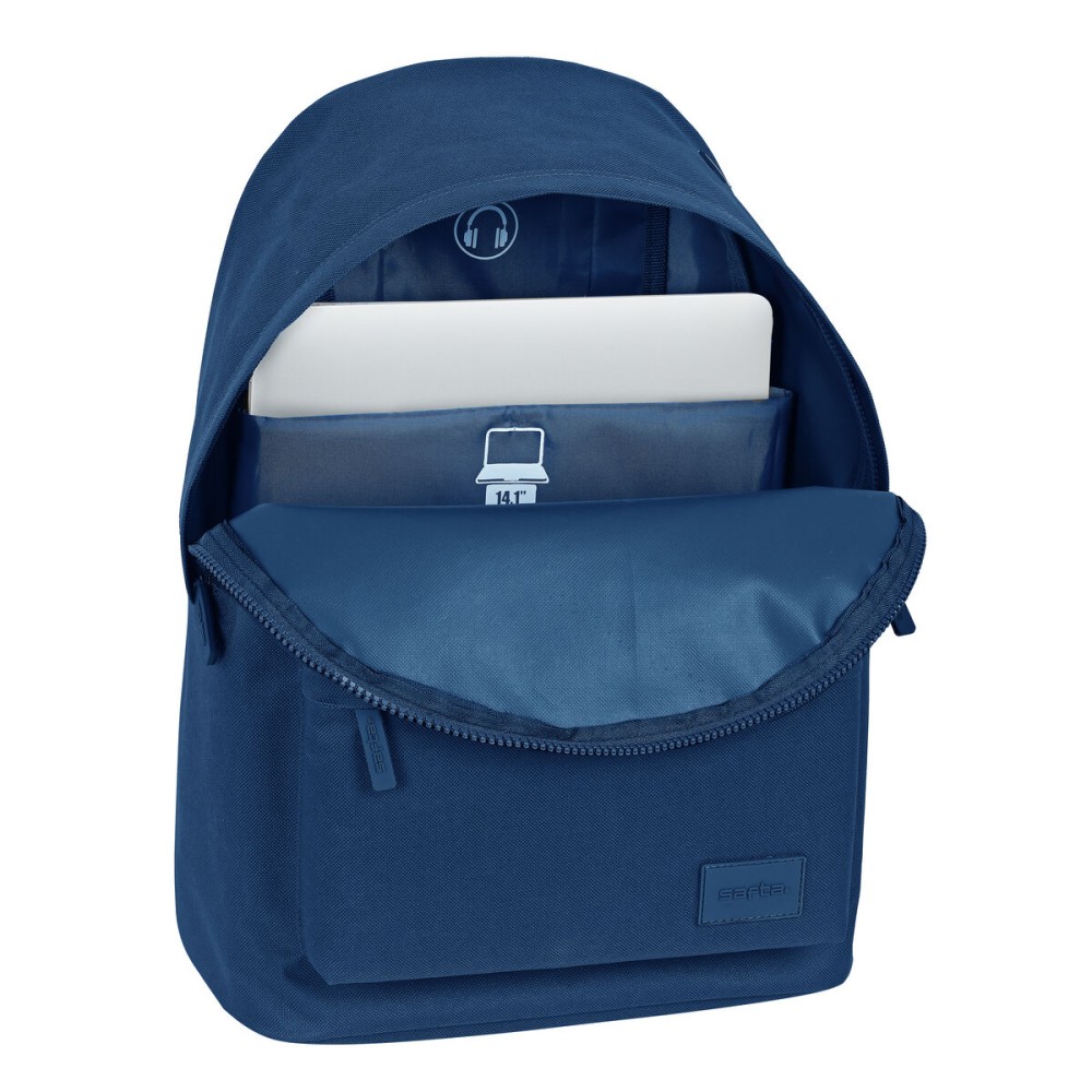 Schulrucksack Safta 31 x 41 x 16 cm Marineblau