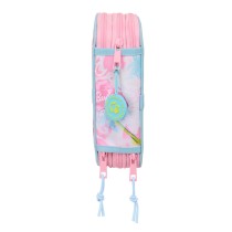Federmäppchen mit Zubehör Barbie Painterly Rosa Himmelsblau 12,5 x 19,5 x 5,5 cm 37 Stücke