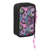 School Case with Accessories Monster High Drama Multicolour 12,5 x 19,5 x 5,5 cm 37 Pieces