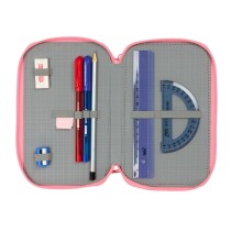 Trousse Scolaire avec Accessoires Moos Passion Multicouleur 12,5 x 19,5 x 5,5 cm 37 Pièces