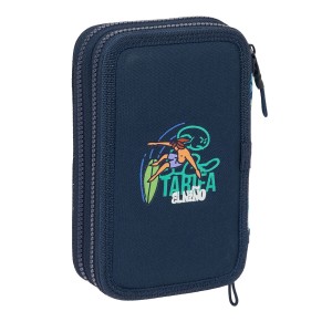 Federmäppchen mit Zubehör El Niño Kook Marineblau 12,5 x 19,5 x 4 cm 29 Stücke