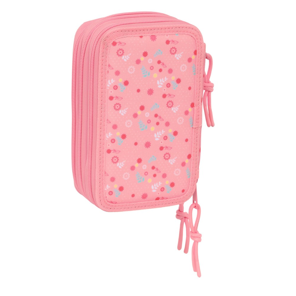 School Case with Accessories Moos Passion Multicolour 12,5 x 19,5 x 5,5 cm 37 Pieces