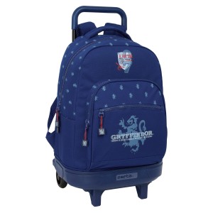 Schulrucksack mit Rädern Harry Potter Captain Marineblau 33 x 45 x 22 cm