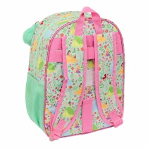 Cartable Disney Princess Bloom Rose Aigue marine 26 x 34 x 11 cm