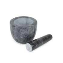 Mortier de cuisine Quttin Granite 10 x 10 x 8 cm (12 Unités)