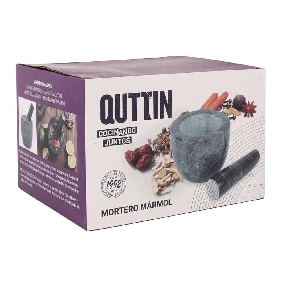 Küchenmörser Quttin Granit 10 x 10 x 8 cm (12 Stück)