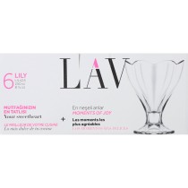 Gläsersatz LAV Lily 250 ml 6 Stücke (4 Stück)