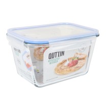 Lunch box Quttin Rectangular 2,35 L (6 Units)