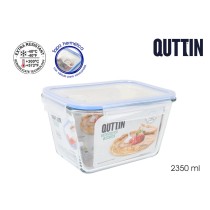 Lunchbox Quttin rechteckig 2,35 L (6 Stück)