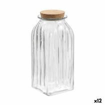 Topf La Mediterránea Gestreift 1,95 L Glas (12 Stück)