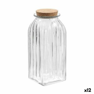 Topf La Mediterránea Gestreift 1,95 L Glas (12 Stück)