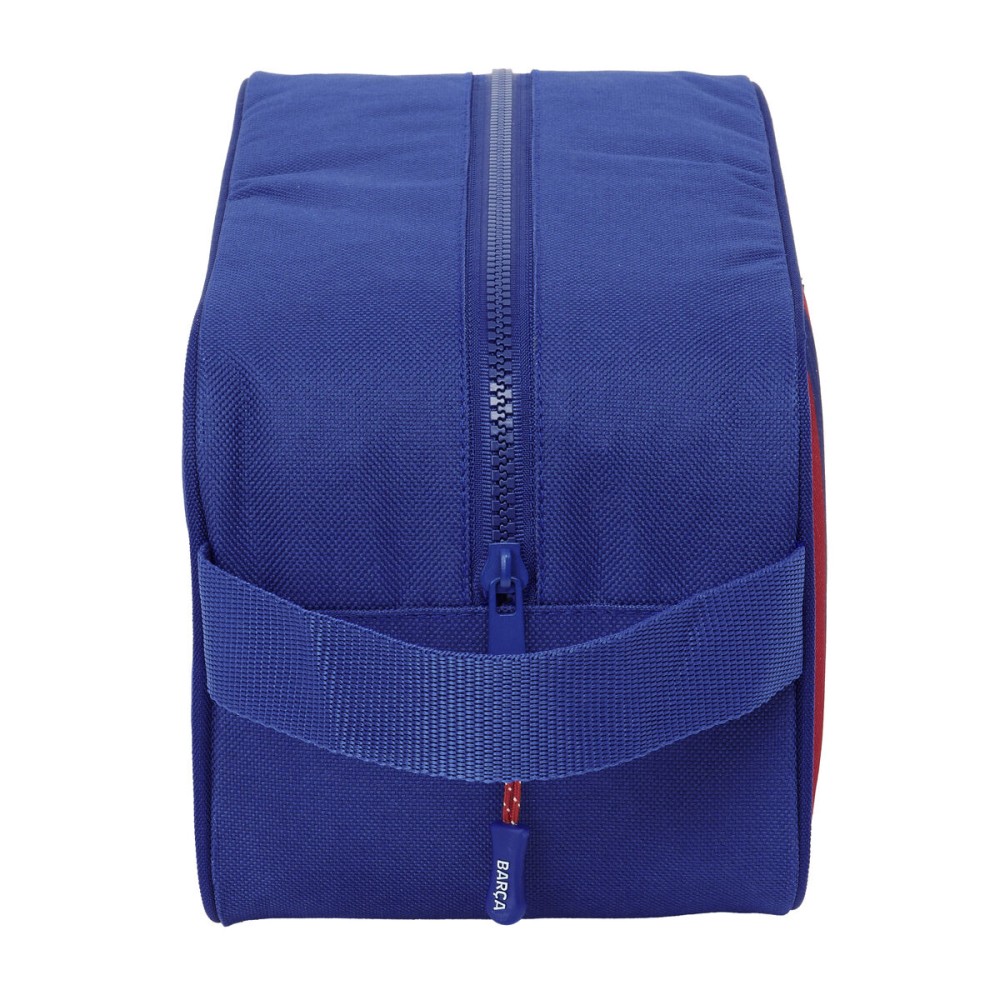 Schuhtasche für die Reise F.C. Barcelona Granatrot Marineblau 29 x 15 x 14 cm