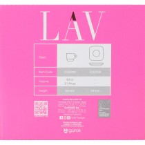 Set of 6 Cups with Plate LAV Cozy (6 Units)