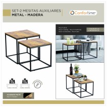 Jeu de 2 tables Confortime (2 Unités)