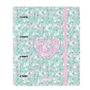 Ringbuch Safta Cuore Minze 27 x 32 x 3.5 cm