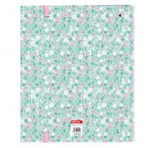 Ring binder Safta Cuore Mint 27 x 32 x 3.5 cm