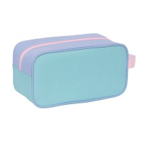Schuhtasche für die Reise Munich Mellow Blau Rosa Celeste 29 x 15 x 14 cm
