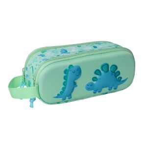 Zweifaches Mehrzweck-Etui Safta Minze 21 x 8 x 6 cm 3D