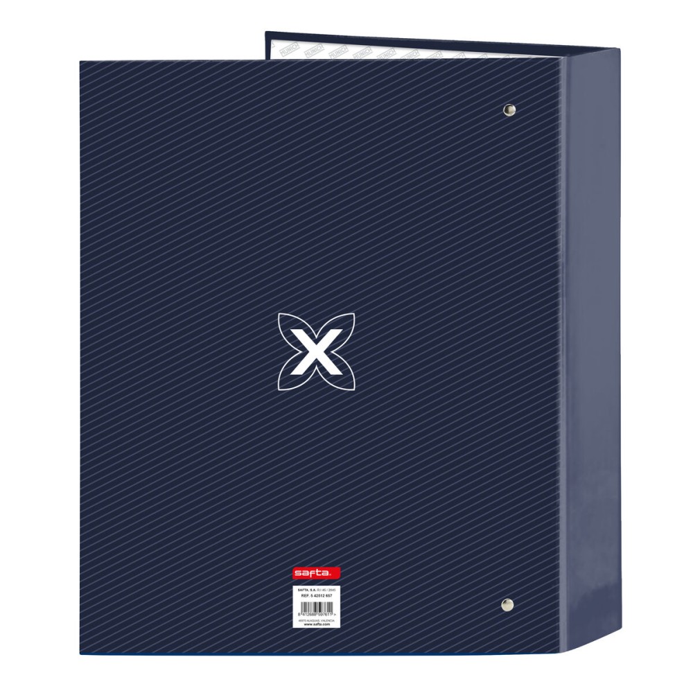 Ringbuch Munich Blue indigo Blau A4 27 x 33 x 6 cm