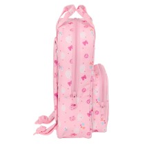 Child bag Minnie Mouse Baby Pink 20 x 28 x 8 cm
