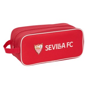Schuhtasche für die Reise Sevilla Fútbol Club Rot 34 x 15 x 14 cm Water resistant