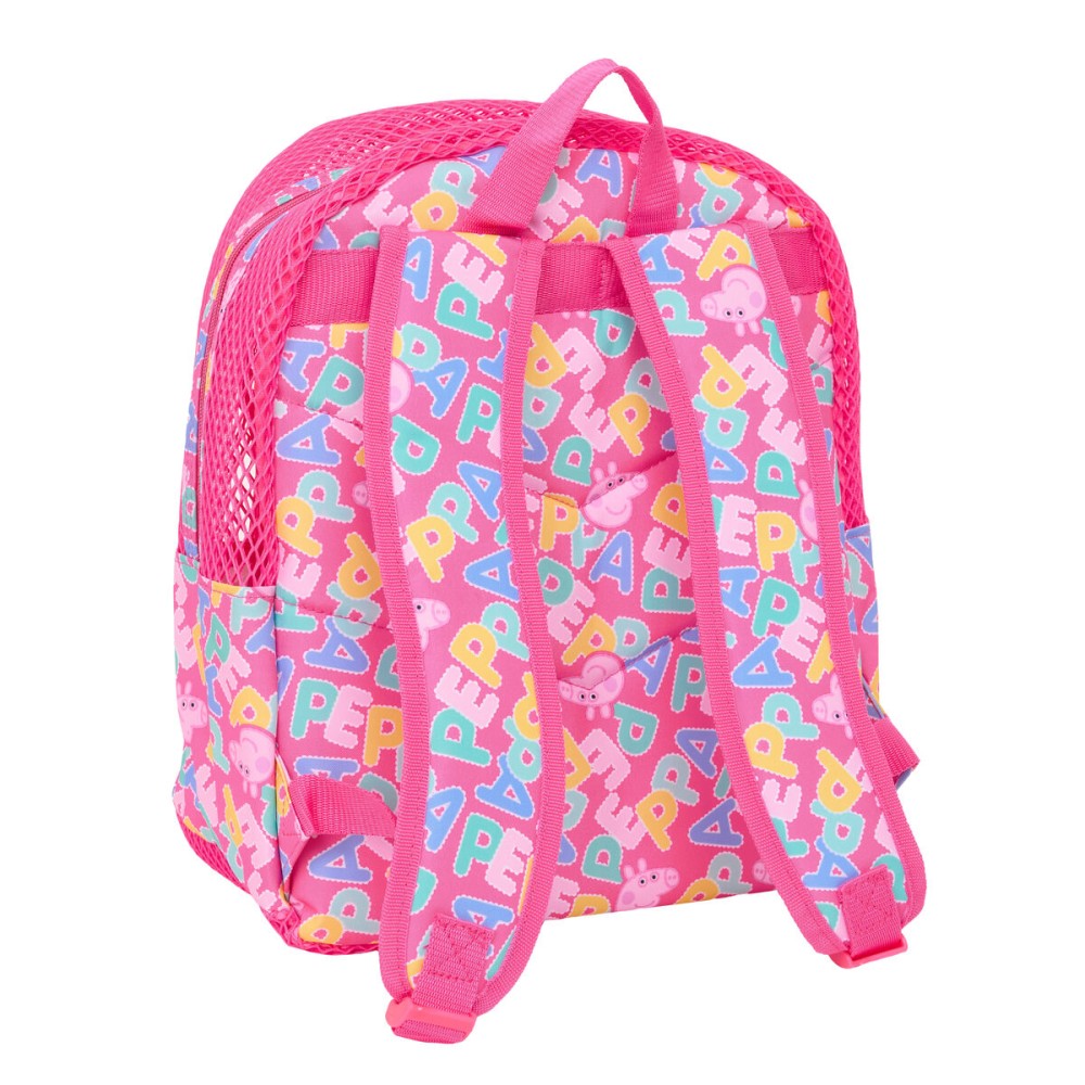 Sac à dos de plage Peppa Pig Rose 30,5 x 24 x 18 cm Enfant