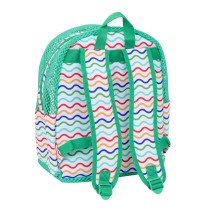 Sac à dos de plage Mickey Mouse Clubhouse Multicouleur Menthe 30,5 x 24 x 18 cm Enfant