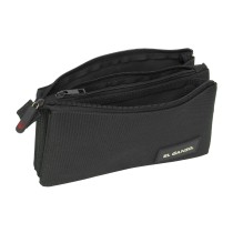 Dreifaches Mehrzweck-Etui El Ganso Black Schwarz 22 x 12 x 3 cm