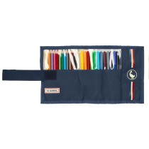 Federmäppchen El Ganso Eclipse Marineblau 7 x 20 x 7 cm 27 Stücke